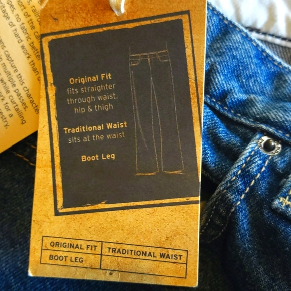 Land's End Traditional Bootcut 16T Jeans - Picture 6 of 11